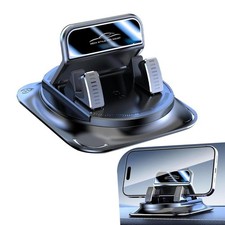 1 PC Dashboard Phone Holder, 360 Degree Rotating Phone Holder with Non-Slip N...