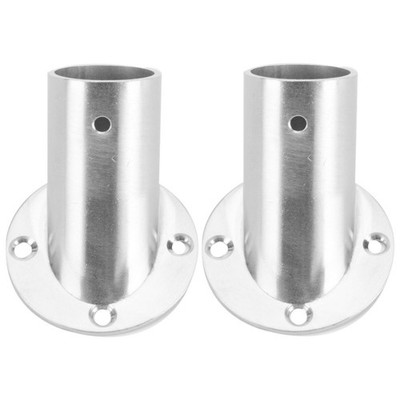 2 Pcs Gardinenstangenhalter Duschstangenhalterung Für Schrankstange