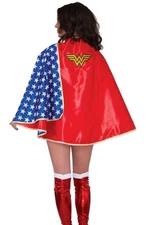 DC Comics Superheroes: Wonder Woman Cape for Adults, Women's One Size
