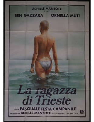 Manifesto LA RAGAZZA DI TRIESTE mit Ben Gazzara, Ornella Muti, A264
