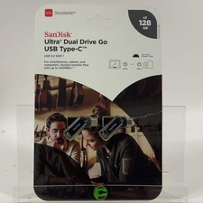 New SanDisk Ultra Dual Drive Go USB Type-C 128GB USB 3.2 Gen 1 SDDDC3-128G-AS162