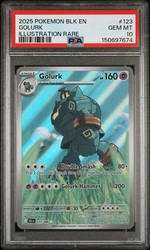 Golurk 123/086 Black Bolt Illustration Rare