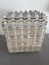 LOT OF 30 EMPTY 30 COUNT LARGE EGGS PAPER CARTONS CRAFT ART SUPPLIES FARM SEEDS