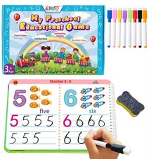 Preschool Learning Activities Educational Workbook - Toddler Prek Montessori ...