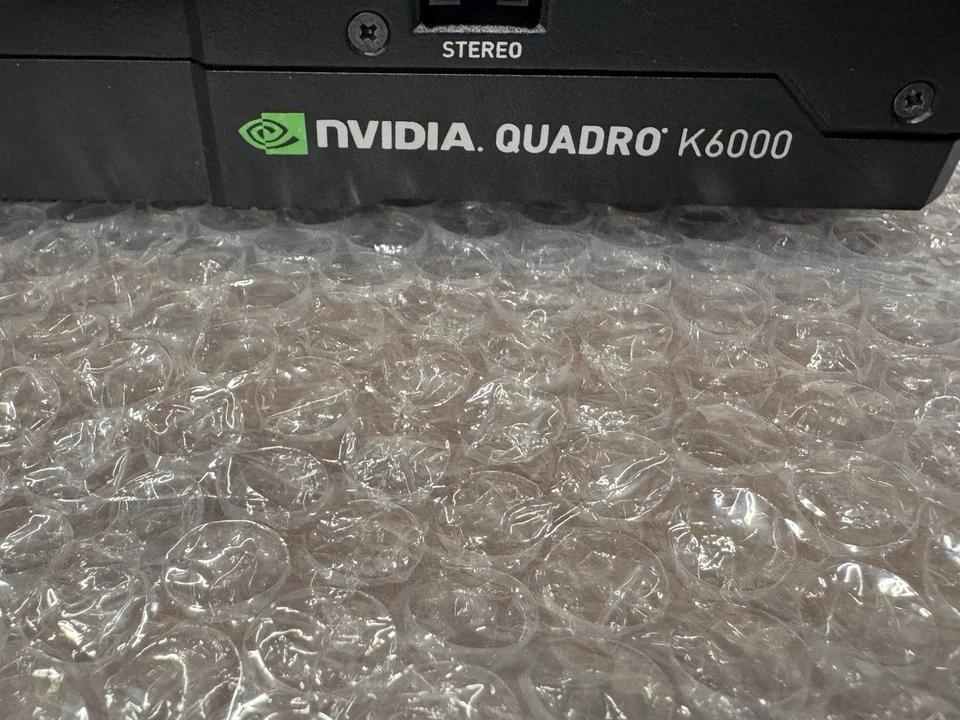 HP NVIDIA Quadro K6000 12GB GDDR5 Graphics Card - Image 3 of 4