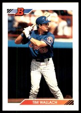 Tim Wallach 1992 Bowman #372 Montreal Expos MLB READ FREE SHIPPING AutographDen