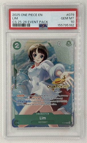Lim (CS 25-26 Event Pack) graded PSA 10 for sale on eBay
