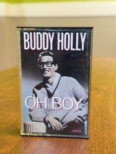 Buddy Holly - Oh Boy Cassette Tape MCA Records 1987 Rock  Roll