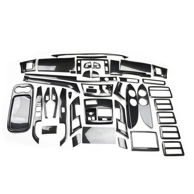 For Toyota Previa Estima Tarago ACR50 RHD ABS Carbon Fiber Interior Stickers