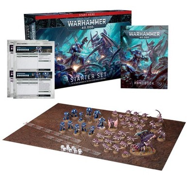 Ultimate Warhammer 40,000 Starter Set - Experience Tabletop Gaming with 2 Forces