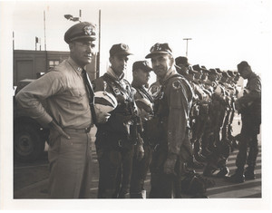 (5) Vintage ORIGINAL Photos VF-74 Be-Devilers Squadron Inspection F4 Phantom