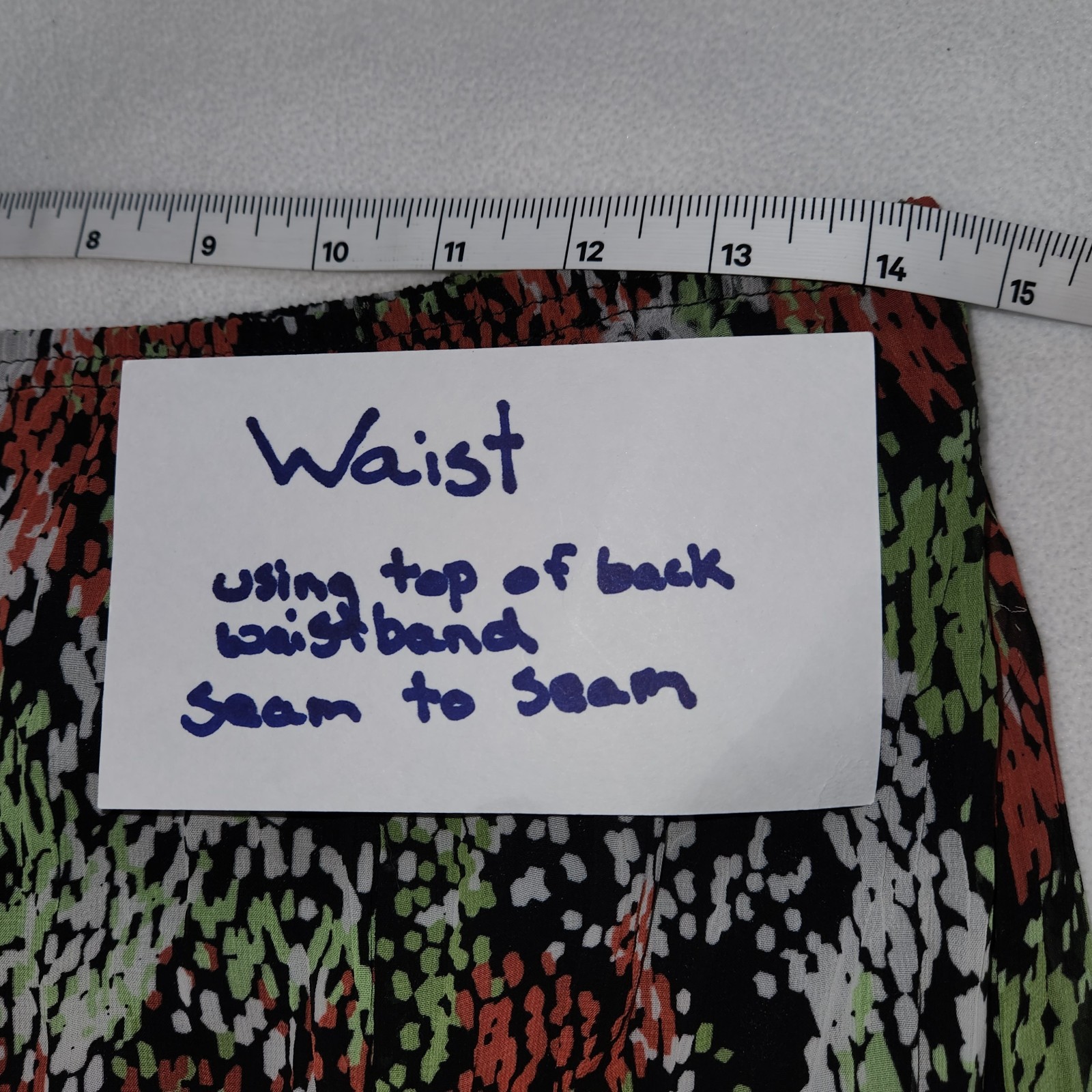 Rafael Abstract Print Broomstick Maxi Skirt Boho … - image 9