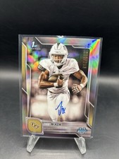 JADEN NIXON 2025 BOWMAN U CHROME 1ST AUTOGRAPH REFRACTOR AUTO /299 #BCA-JN