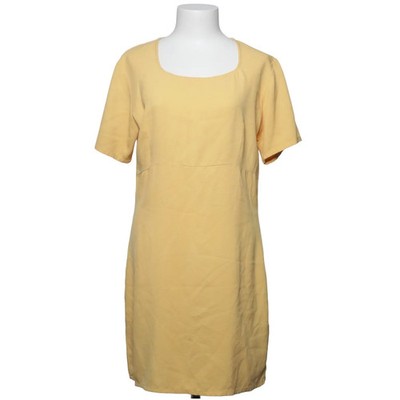 Kleid, Größe: M, Sona, Gelb, Seide, Einfarbig, Damen #kPG