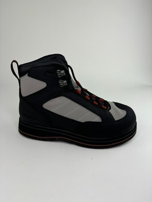 Simms Rock Creek Black & Gray Felt Bottom Wading Boots Mens 6 33293-00 Simms Wading Boots Black Fishing Boots & Shoes for sale | eBay main image 2