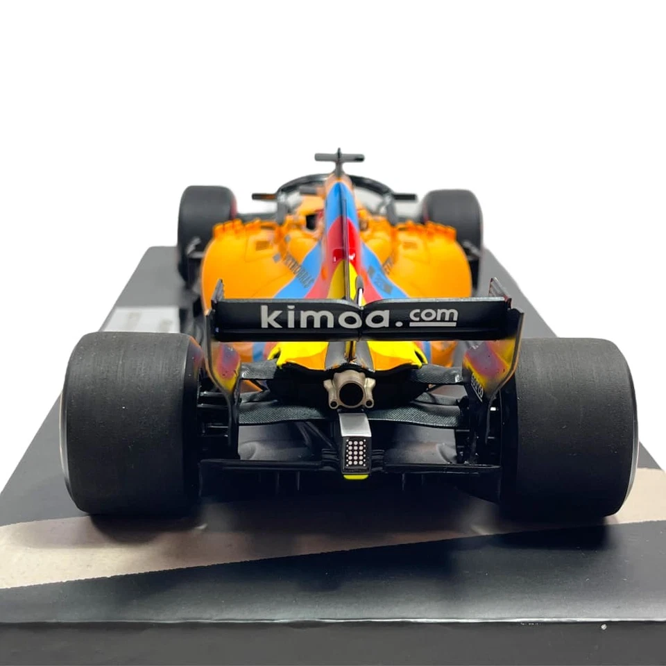 Modellino F1 Minichamps 1/18 McLaren Renault MCL33 Last F1 Race Abu Dhabi GP ... - Immagine 4 di 4