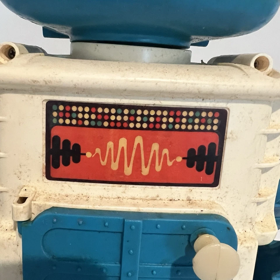  Robot de juguete de colección Remco Mister Brain SIN PROBAR  Foto 2 de 4