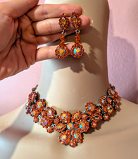 Ballroom Dance Necklace  Drop Earrings Jewelry Set - Ballroom Costume