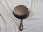 Griswold Slant Logo #4 Cast Iron Skillet Erie P/N 702 Heat Ring