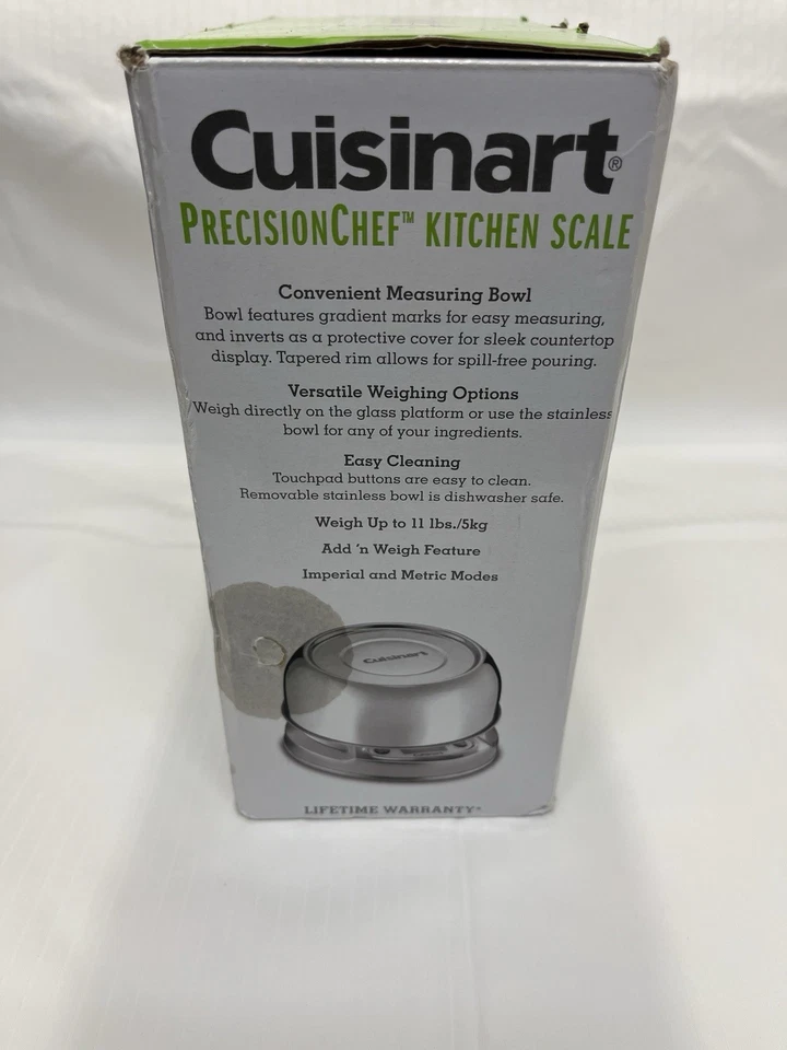 Escala de cocina Cuisinart PrecisionChef modelo KS-068 caja abierta nueva Foto 3 de 4