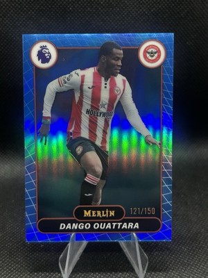 2026 Topps Merlin Premier League Dango Ouattara Blue /150 Brentford #34