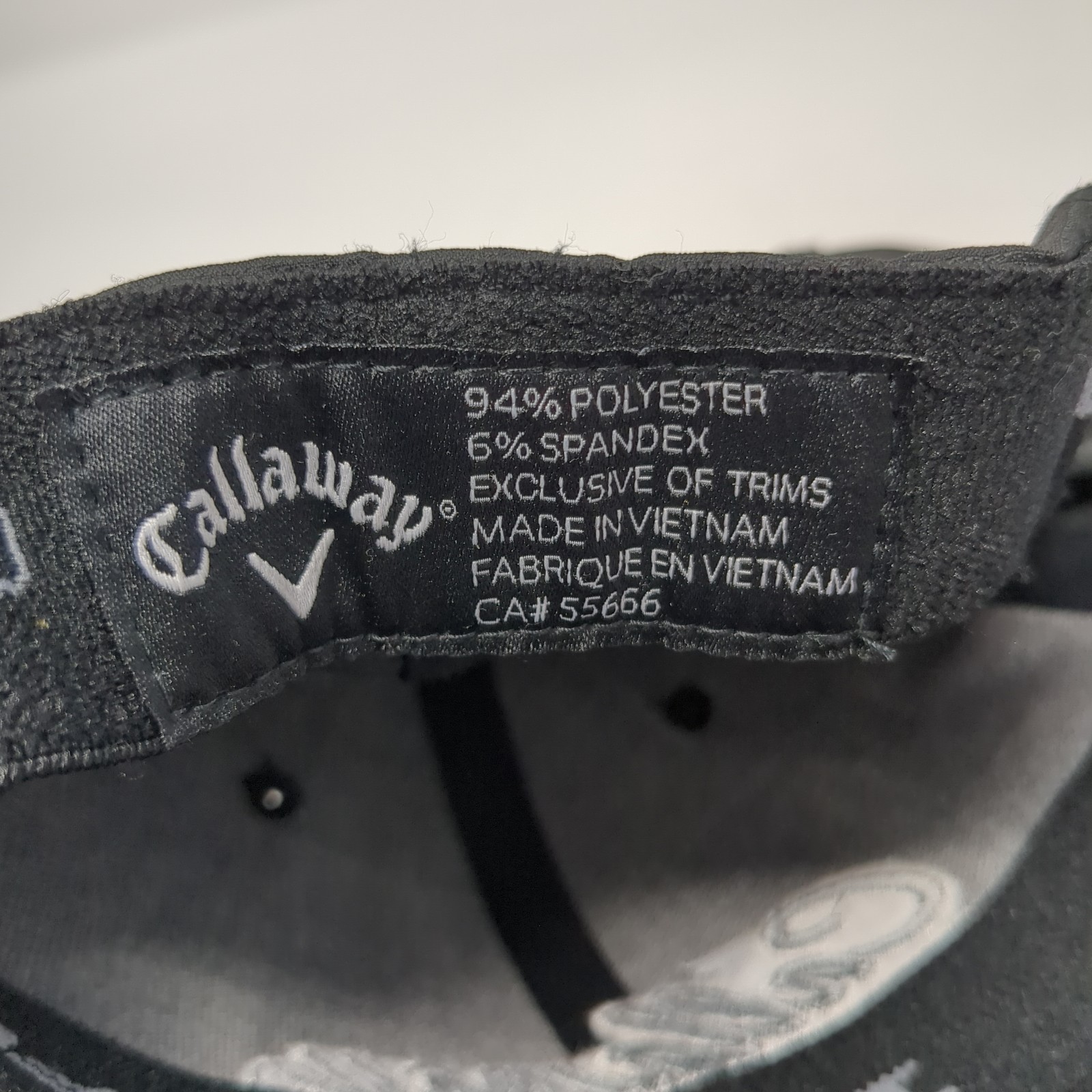 Callaway Snapback Hat Black Solid One Size Spell … - image 9