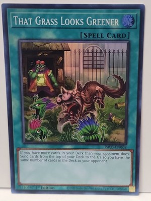 Yu-Gi-Oh! That Grass Looks Greener RA03-EN063 Super Rare NM