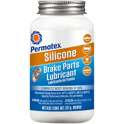 SILICONE BREAK PARTS LUBRICANT, 8OZ     24112