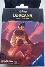 Disney Lorcana TCG Aladdin Standard Card Sleeves 65-Count Box New