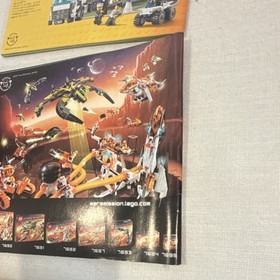 LEGO Mars Mission 7647 & 7697 Illustrated Instruction Manuals Booklet English