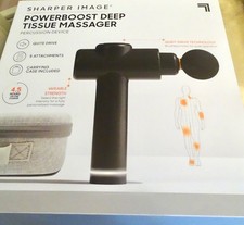 Sharper Image Powerboost Deep Tissue Massager
