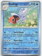 Seaking Reverse Holofoil Uncommon SV: Scarlet & Violet 151 119/165 NM