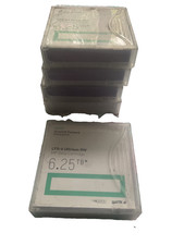 HPE 6.25TB LTO-6 Ultrium RW Data Cartridge - 5 tape pack