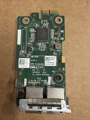Network interface card Dell Broadcom 5720 2x1GbE RJ45 PCIe 3.0 x1 LOM NDC KC8Y4