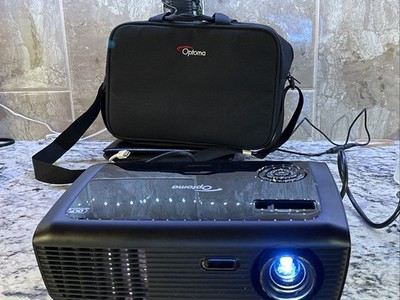 Optoma PRO 150S Projector Bundle W/Cords No Remote. Tested! In Great Condition!