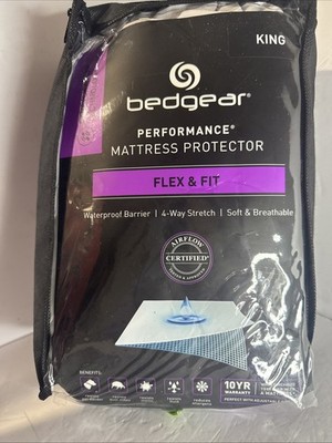 Bedgear Performance Mattress Protector Stretchwick Waterproof Cooling KING Flex