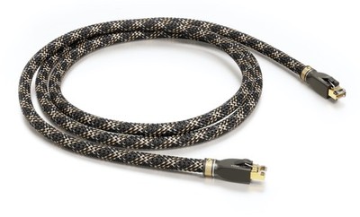 ViaBlue  EP-7 Silver RJ-45 CAT6A Netzwrekkabel, LAN-Kabel - 1,50 m