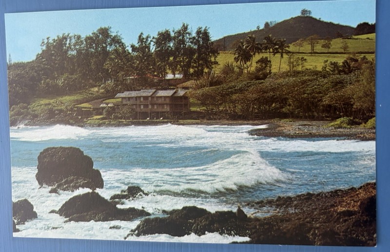Hana Maui Hawaii Postcard - Waikaloa Bay - Hana Kai Resort Apartments