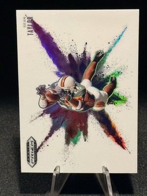 2025 Panini Prizm Sean Taylor Color Blast Miami Hurricane SSP Case Hit CLEAN