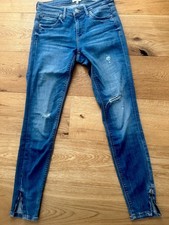 Only Damen Jeans hellblau used look Slim Fit 27/34 Größe 36 S