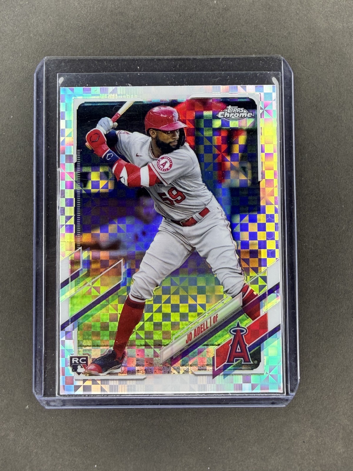 2021 Topps Chrome - Jo Adell #142 X-Fractor (RC)