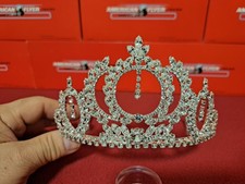 Tiara with Rhinestones  Pagents Bridal Quinceanera