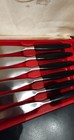 GEORGE BUTLER & CO BLACK/SS  STEAK KNIFE SET IN BOX 6Pc ENGLAND NICE L@@k@this!! — photo 6