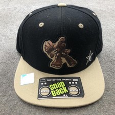 Vanderbilt Commodores Hat Cap Snap Back One Size Black Chewbacca Embroidered