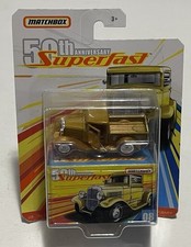 2019 Matchbox Superfast 50th Anniversary 32 Ford Pickup Gold 2019 Matchbox Superfast 50th Anniversary 32 Ford Pickup Gold