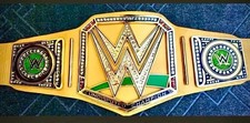 Undisputed Wrestling Championship Replica Title Belt 6MM D Custom Plates Replica