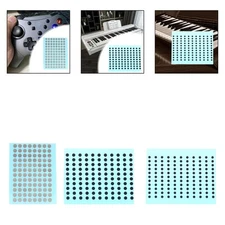 Conductive Button Pads Conductive Tape Circular Conductive Dots for Game Handle