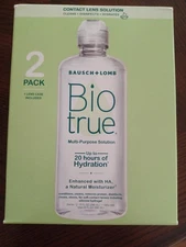 Bio True Bausch + Lomb Biotrue Multi-Purpose Solution Contact Lenses 10oz 2 PK
