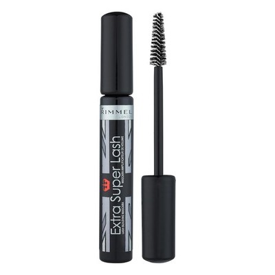 Rimmel Extra Super Lash Mascara, Black, 0.27 Fluid Ounce Black 