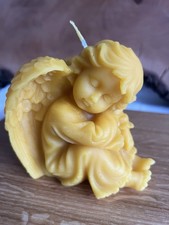 Bienenwachskerze Engel Weihnachten